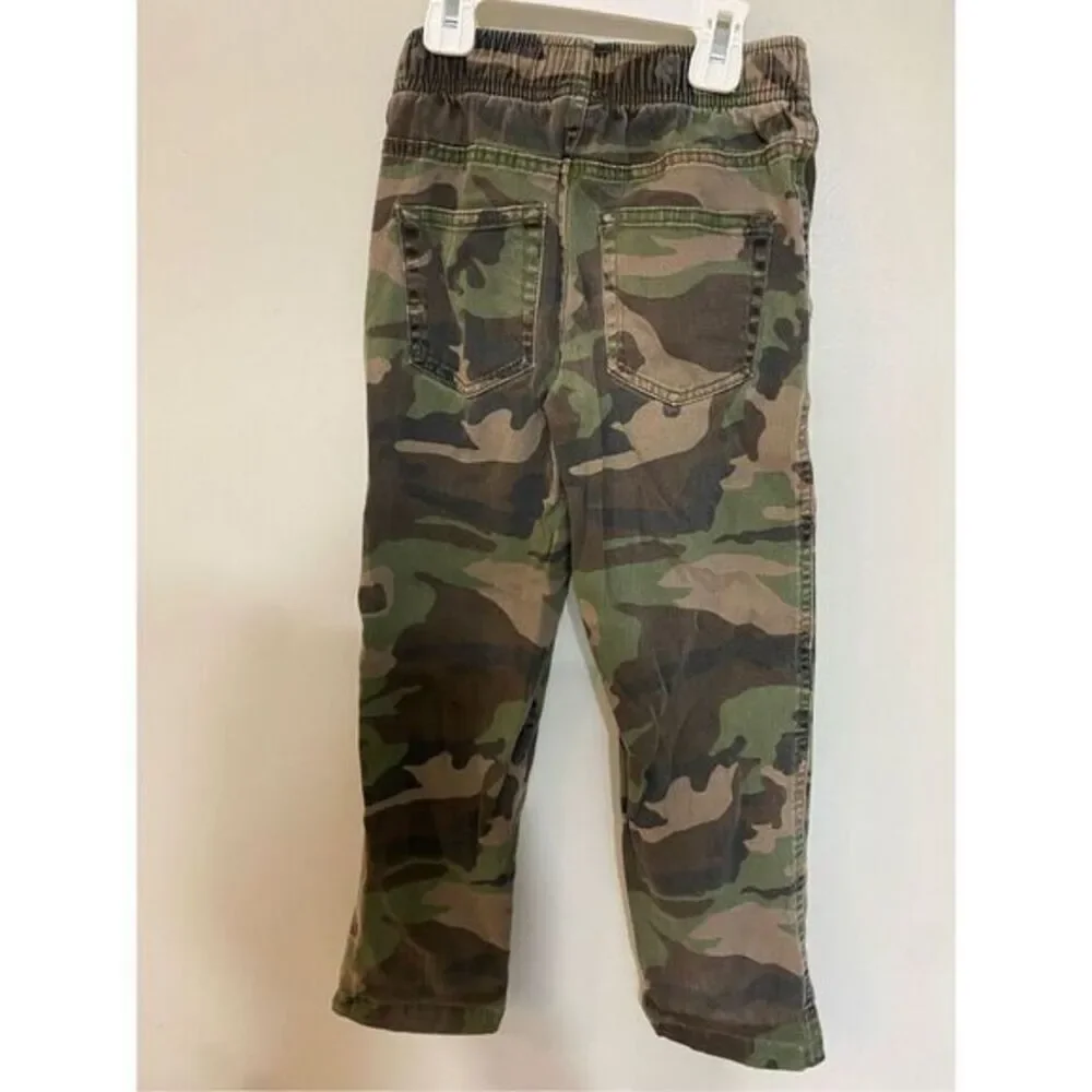 Toddler boys size small 6–7 Wonder‎ nation, drawstring camel pants